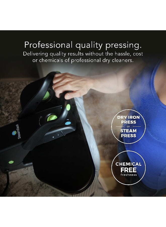 Steamfast Steamfast SF623 MidSize Steam Press with Multiple Fabric Settings and Steam Burst Function Black 2047 L x 1716 W x 673 H  - Image 4