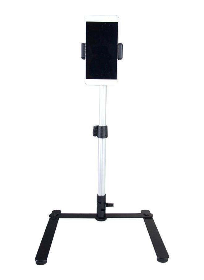 Photography Adjustable Monopod With Table Stand Mount Silver/Black - Image 3