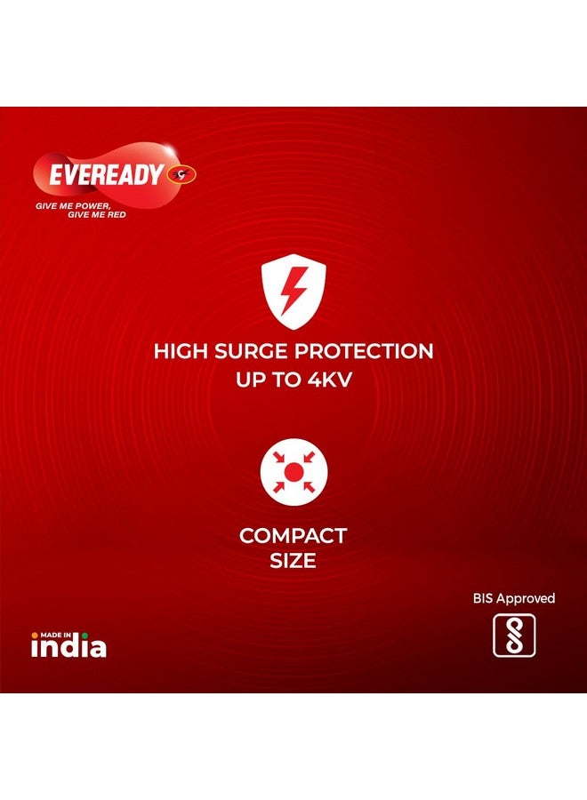 Eveready Eveready LED 5W Mini Downlight | Cutout 3inches | High Surge Protection Upto 4KV | Fits into Junction Box | Light Weight PC Body | Pack of 6 - Image 2
