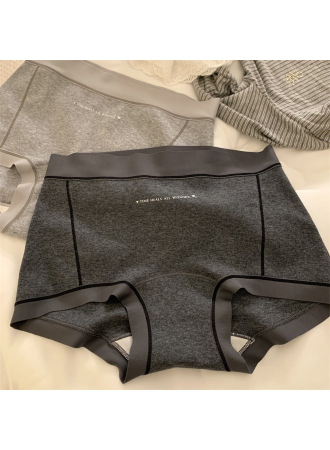"no Friday" [free Rhythm] Girls' Boxer Briefs Women's Anti-exposure Underwear Women's Pure Cotton Antibacterial