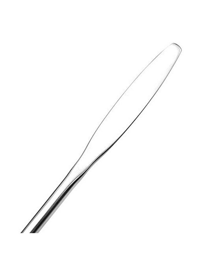Wismee 5Pcs Makeup Spatula tool metal Set Professional Beauty Stainless Steel Cosmetics Mixer Long Metal Spatula Depotting Mixing Tool (#1+#2) - Image 2