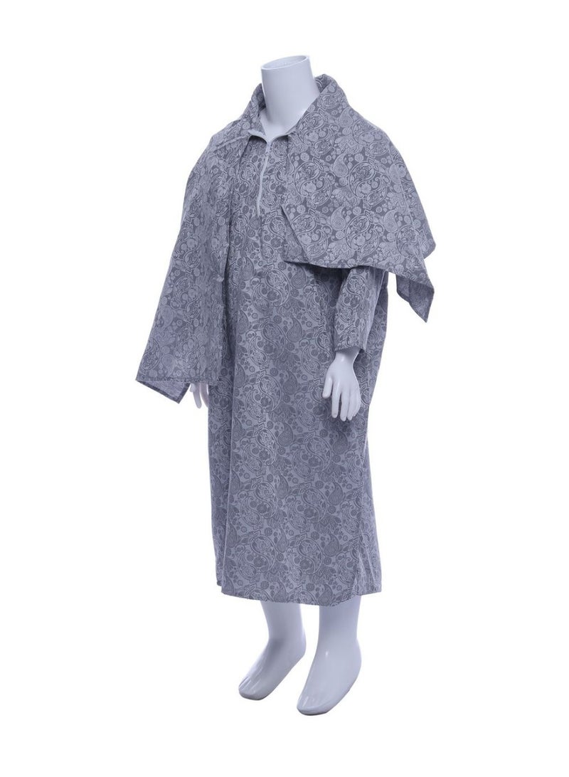 Manasek Kids Prayer Dress - (Gray) - 4-5 Years - Image 2