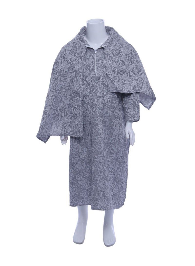 Manasek Kids Prayer Dress - (Gray) - 4-5 Years - Image 1