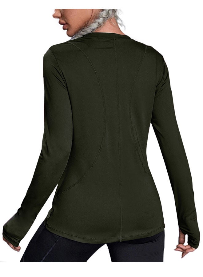 Nileton Sport Top Slim Fit Long Sleeves - Sport T-shirt Crew Neck  - Image 2