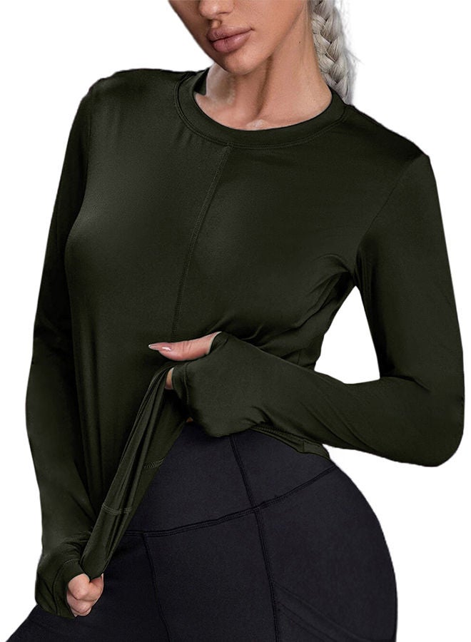 Nileton Sport Top Slim Fit Long Sleeves - Sport T-shirt Crew Neck  - Image 1