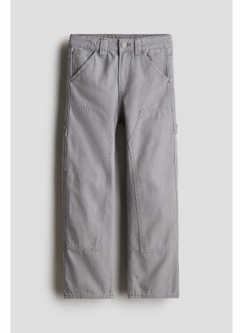 Loose-Fit Canvas Trousers - pzsku/ZB374A4B5BAE9A4D1D2E5Z/45/_/1739433184/544100f4-9744-4e0c-9984-c484cd7c9499