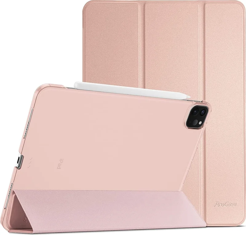 ESR Apple iPad Pro 11 Inch 2022 4th Generation A2435, A2761, A2762 Series Basic Smart Case with Horizontal Stand and Sleep Mode