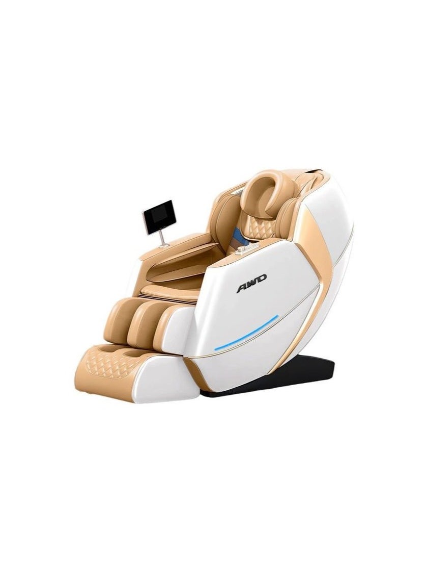 Massage Chair Full Body Massage Chair with 4D SL-Track Technology Zero Gravity 18 Auto Health Programs Intelligent Body Detection Wrapping Airbags Heating and Bluetooth Speakers 