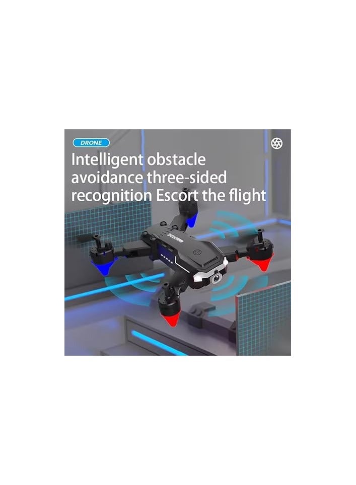 Generic E88 Drone with 1080P Camera and 2 Batteries – One-Key Take-Off/Land, Altitude Hold, Obstacle Avoidance, 360° Flip – Aerial Photography Drone for Kids & Adults - Image 2