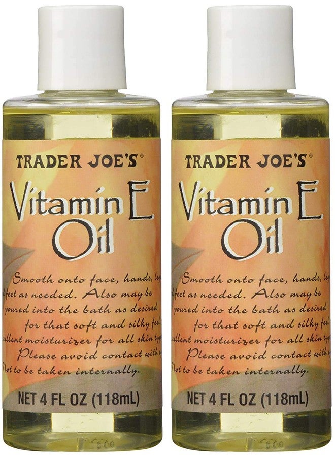 Trader Joe's عبوة من 2 زيت فيتامين E من تريدر جو 4 أونصة لكل منها - Image 1