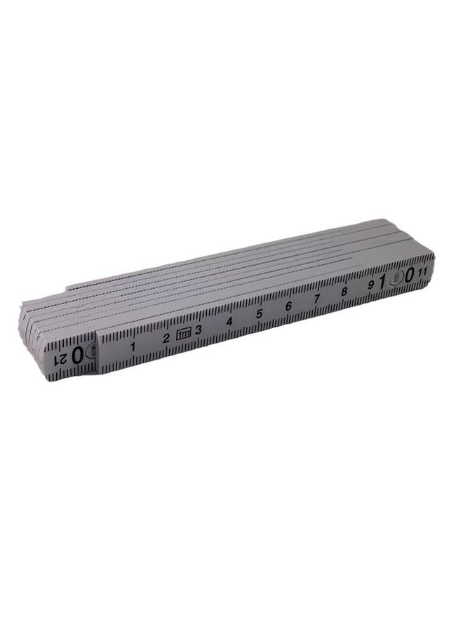 39.37 Inch Foldable Ruler Heavy Duty Retractable Measuring Tape Metric Imperial Scales - Image 1
