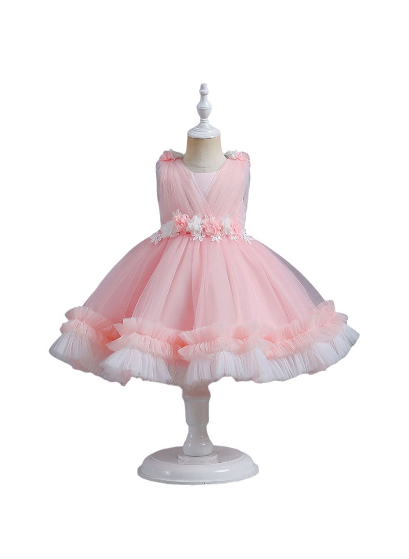 Children's dress tutu cake dress princess dress flower girl Costumes - Image 1