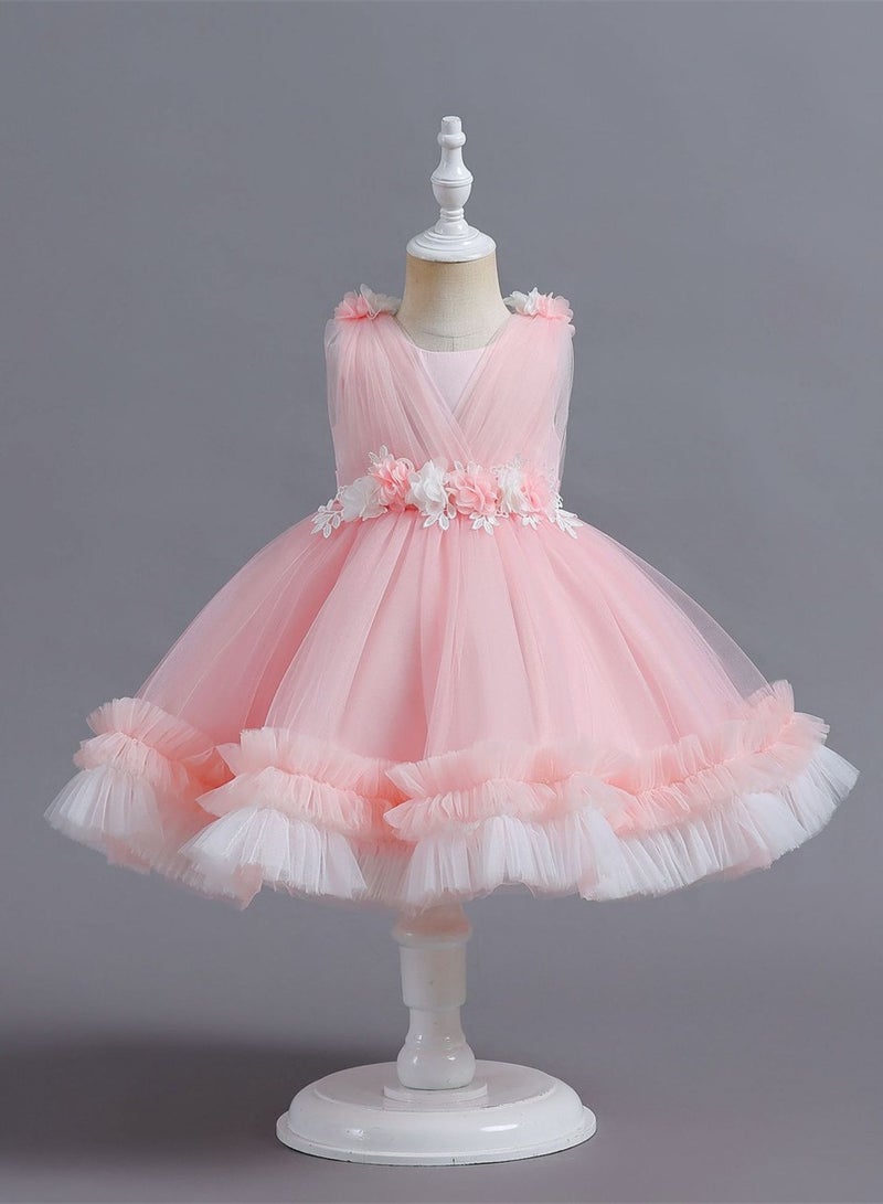 Children's dress tutu cake dress princess dress flower girl Costumes - Image 4
