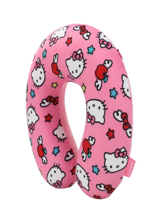 Bioworld Adult Hello Kitty Travel Set with Neck Pillow, Eye Mask, and Throw Blanket, Adorable Comfort for Hello Kitty Fans on the Go! - Image 5