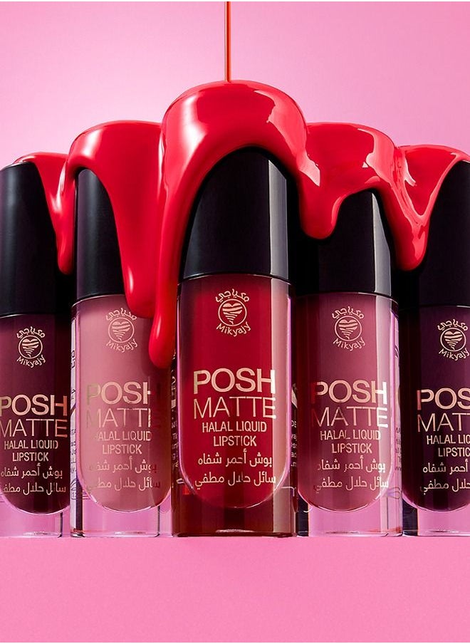 Mikyajy - POSH MATTE HALAL LIQUID LIPSTICK CLASSIQUE - Image 1
