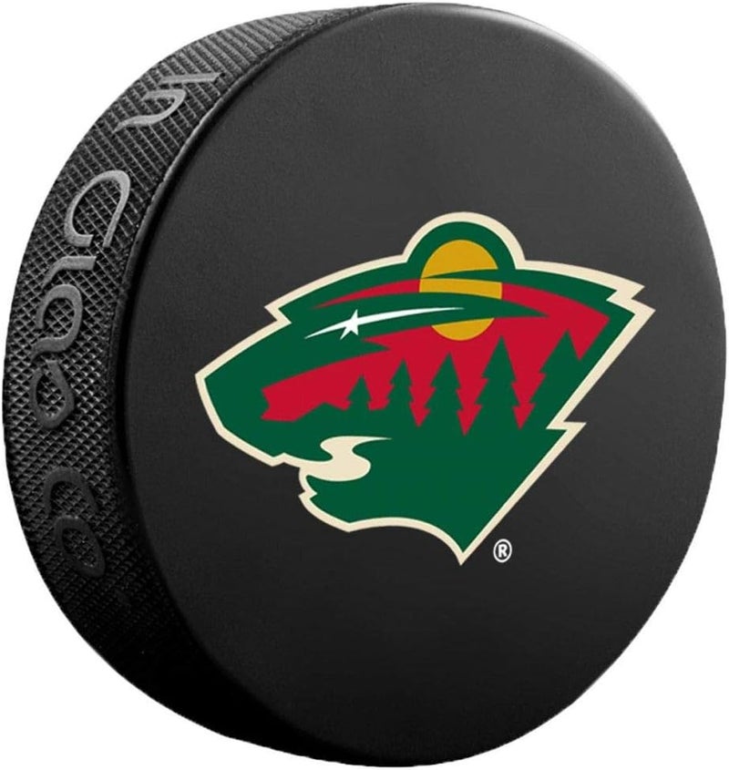 Minnesota Wild Hockey Puck