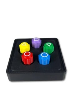 3D Brothers Gonggi Board Game : Squid Game Season 2 Edition Korean Traditional Play Game 5Pcs  Jack Stone Pebbles Squid Game Edition Gong-Gi  - Image 3