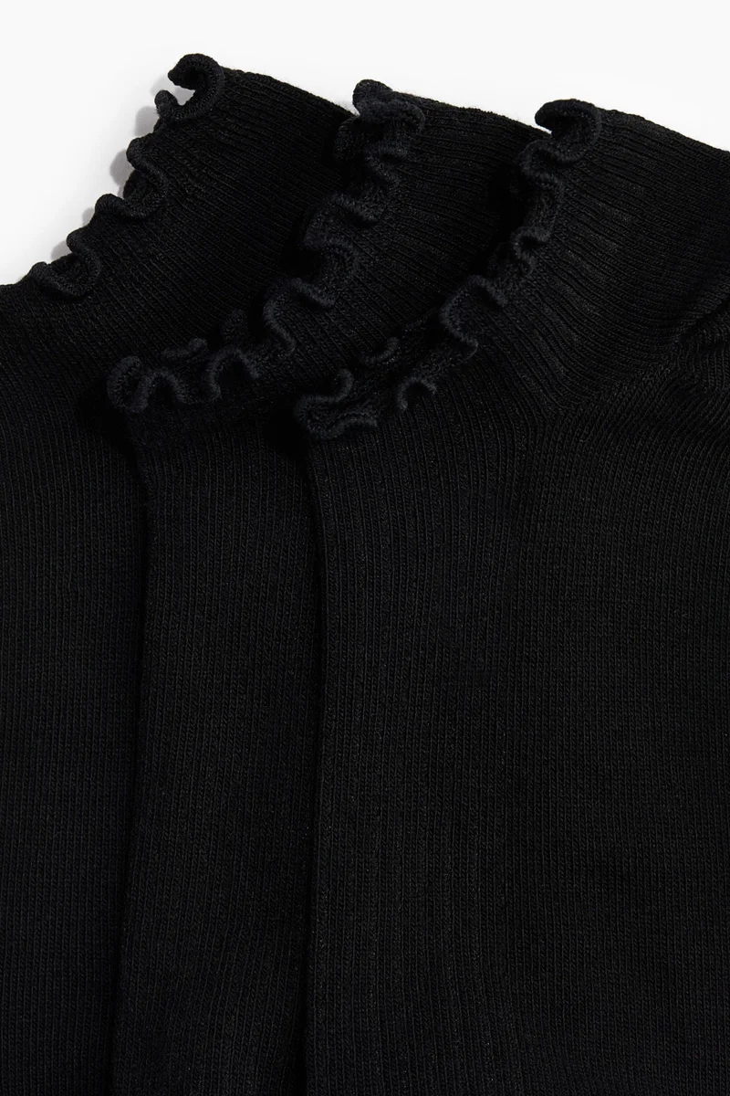 H&M 5-pack shaftless socks