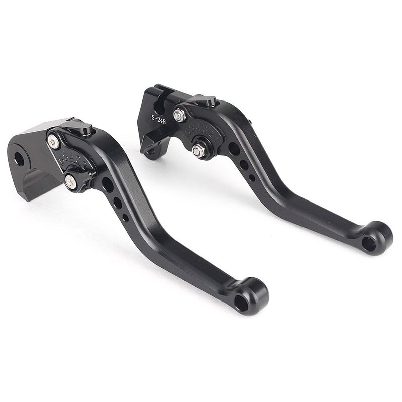 GZYF Motorcycle Short Brake Clutch Levers for Suzuki 2004 2005 GSXR 600 750 K4 Black - Image 3