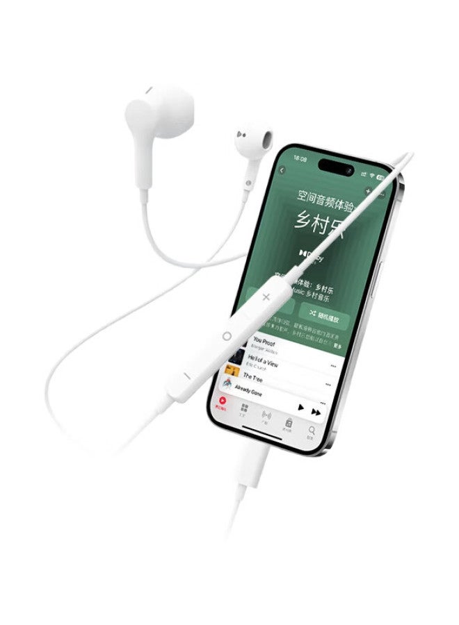 Meilan Lifeme Wired Earphones With Type-C Interface, Semi-In Music Earphones, In-Line Control With Microphone, Anti-Tangle Design, Compatible With Meizu, Huawei, Xiaomi, And Apple 16 Phones - Image 3