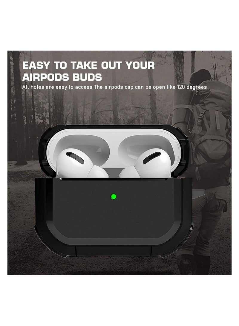 Case Cover Compatible with AirPods 3rd (2021) Cool Shockproof Armor Vintage PC Headphone Case - Image 2