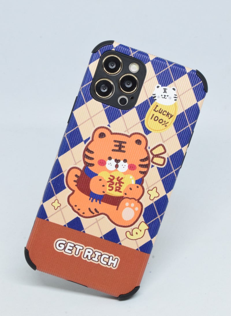 BORTONY iPhone 12 Pro Case 6.1 Inch Elegant Design Soft Silicone Camera Protected Cover - Image 3