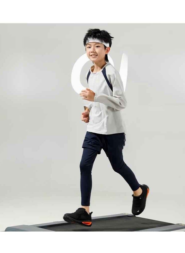 Children's Long Sleeved Long Pants Two-Piece Running Basketball Training Quick Drying Sports Suit  - Image 3