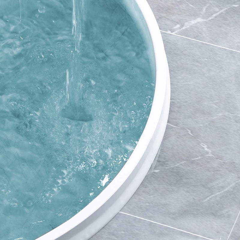 AxPower New Collapsible 67 Inch Shower Threshold Water Dam Collapsible Bath Shower Barrier Water Stopper Retention System Dry and Wet Separation for Bathroom Kitchen and More (5.6ft) - Image 2