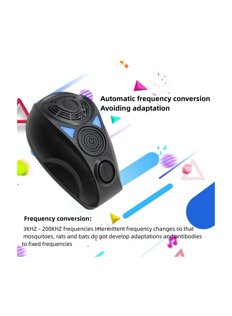 SYOSI Ultrasonic Insect Repeller, 2pack Upgraded Indoor Mosquito Repeller Plug, For Mice, Ants, Spiders, Mosquitoes, Cockroaches Child and Pet Safe Mosquito Repellent, Use for Drive Fleas, Mosquitos - Image 2