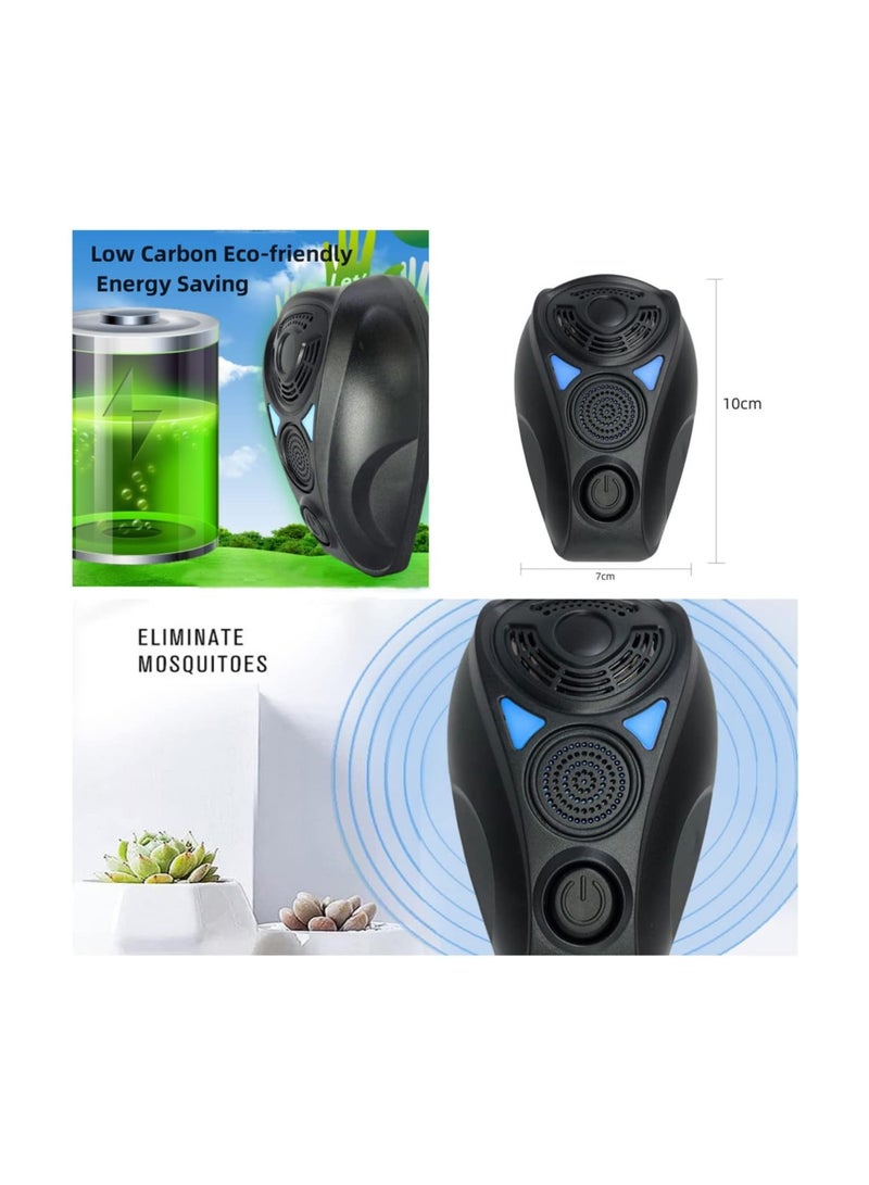 SYOSI Ultrasonic Insect Repeller, 2pack Upgraded Indoor Mosquito Repeller Plug, For Mice, Ants, Spiders, Mosquitoes, Cockroaches Child and Pet Safe Mosquito Repellent, Use for Drive Fleas, Mosquitos - Image 3