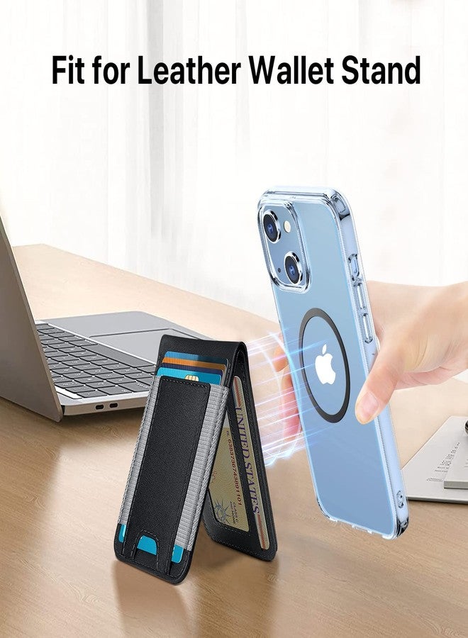 Miracase Magnetic Adapter Ring, Universal Magnet Sticker Compatible with Magsafe Accessories Wireless Charging for iPhone 14/13/12 Series, Magnetic Car Mount Adapter Metal Rings, 2 Pack - Image 5