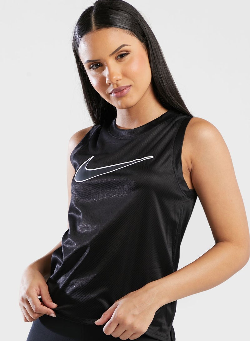 Nike Dri-Fit Swoosh Run Tank - Image 1