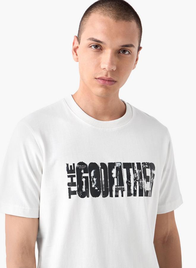 Splash FAV The Godfather Print T-shirt - Image 4