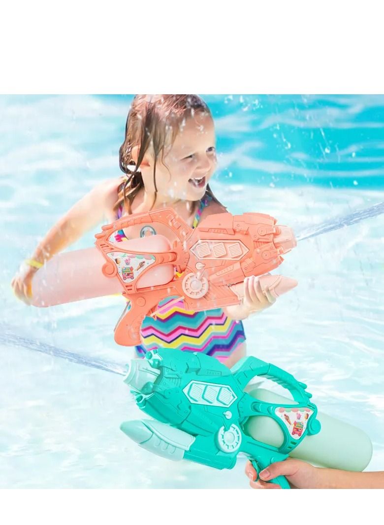 جولف لينك مسدس ماء بسعة 1000 مل، مسدس ماء عالي الضغط، لعبة حفلات صيفية باللون الأزرق - Image 2