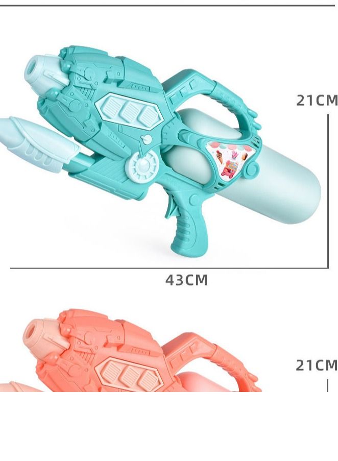 جولف لينك مسدس ماء بسعة 1000 مل، مسدس ماء عالي الضغط، لعبة حفلات صيفية باللون الأزرق - Image 4