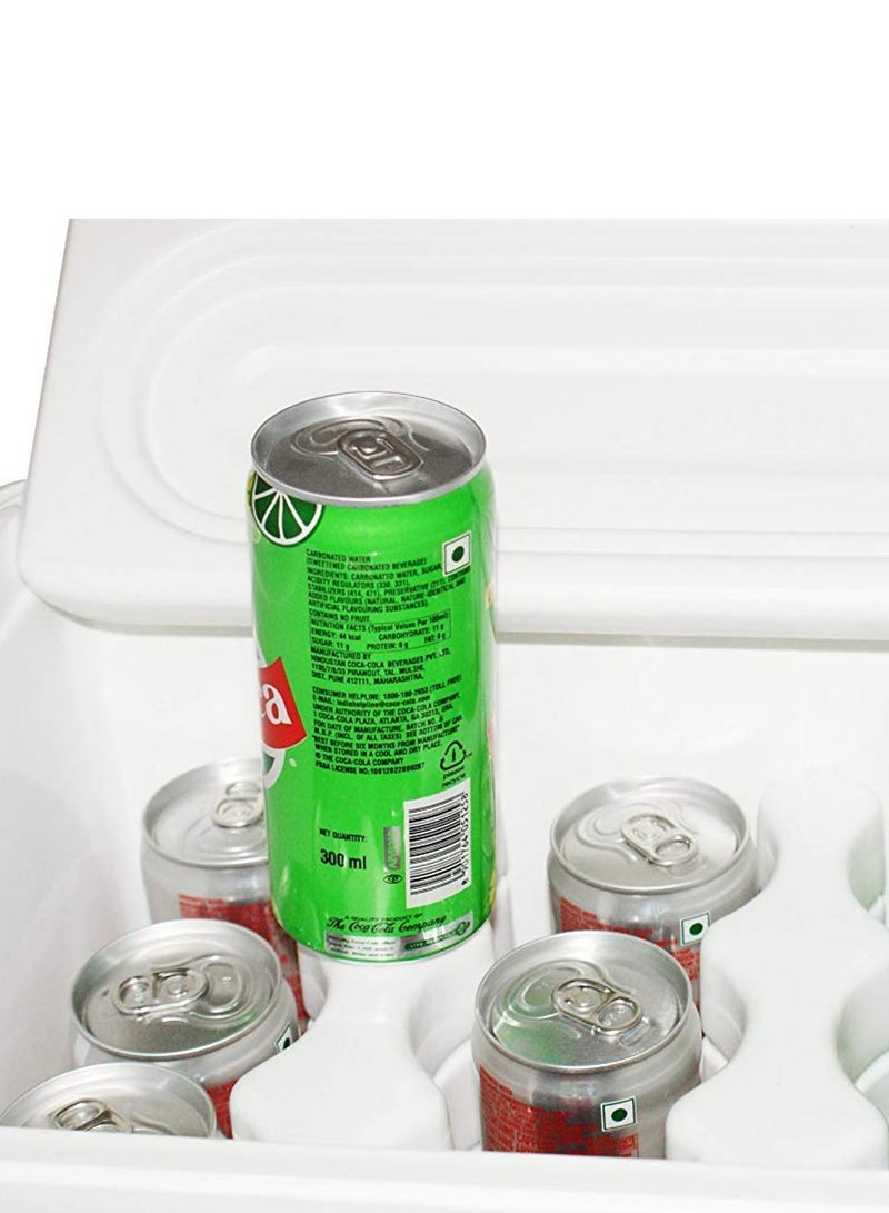 PRINCEWARE 30-Litre Ice Box Thermo insulated Picnic Cool Box-Thermo Keeper Container Expanded Cooler Fishing Ice Box-Orange - Image 2