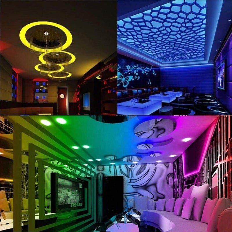 Baytion LED Light Strip, 16 Color Changing Waterproof Strip Lights with Remote Control, for TV/Bedroom/Home Decoration/Party/Bar and Outdoor, 5050 RGB (3M) - Image 5