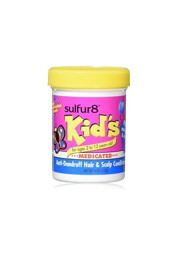 Sulfur 8 Kid's Medicated Anti-Dandruff Hair and Scalp Conditioner, 4 Ounce - Image 4