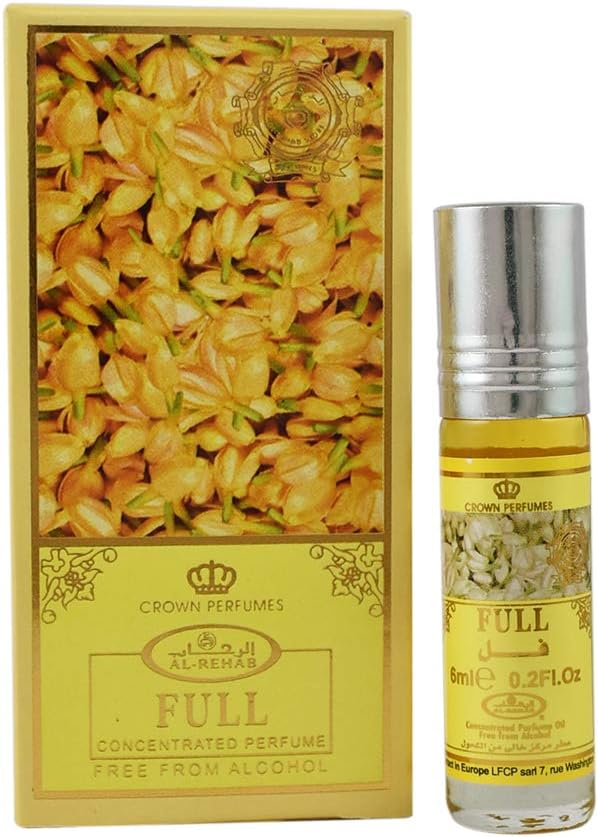 Alrehab White Full Perfume Oil 6ml by Al Rehab