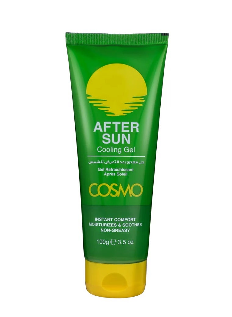 COSMO Cosmo After Sun Cooling Gel 100g for Men and Women  - Image 1