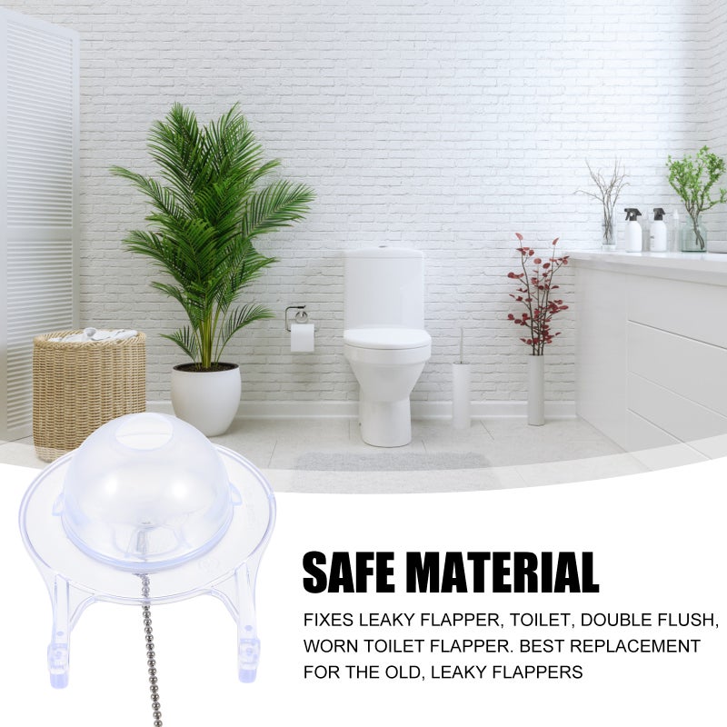 🚽 طقم صمام مرحاض مع ختم في سي متين لإصلاح التسرب ونظام تدفق فعال - Image 1