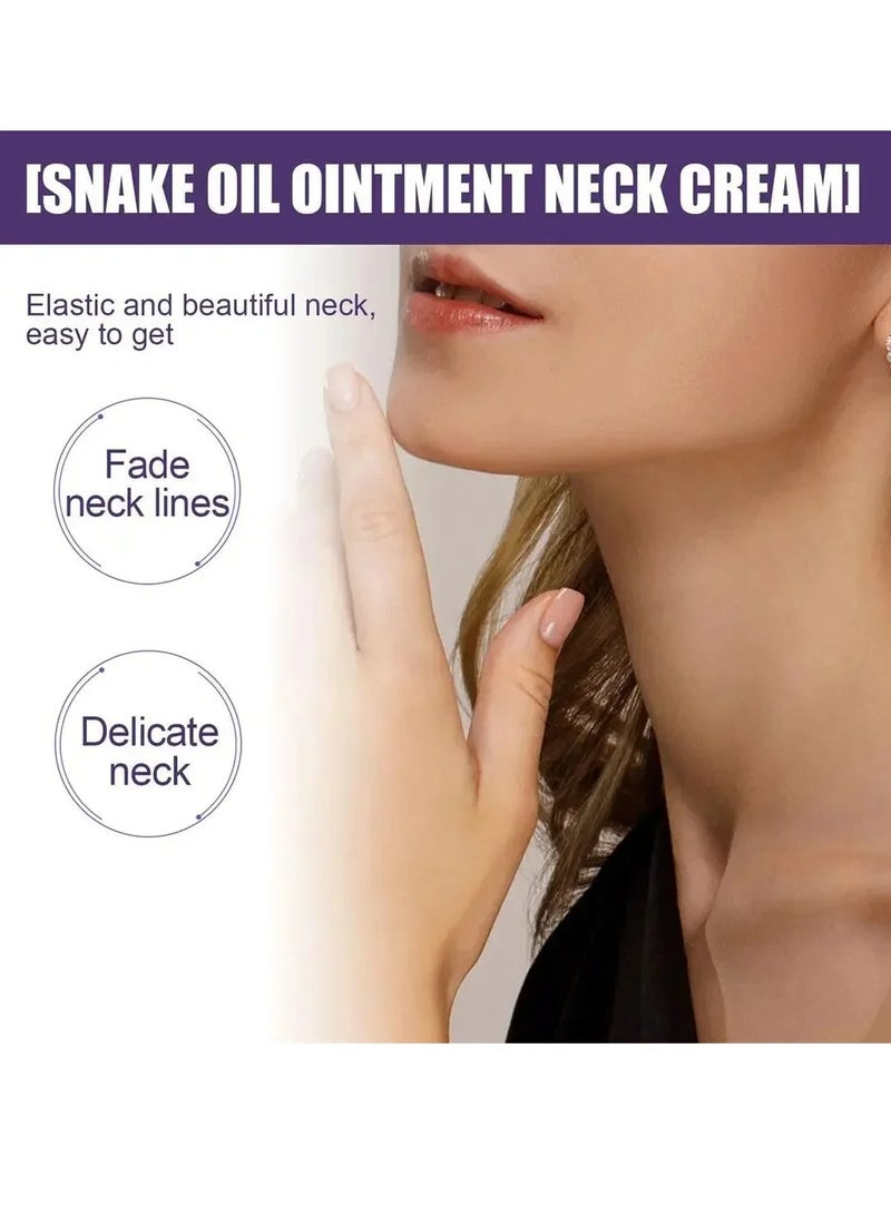 EELHOE Neck Anti Wrinkle Cream, Face Skin Lifting Moisturizing Balm, Stick Anti Aging Lifting Firming Fine Lines Cream,  Moisturizing Brightening Beauty Skin Care Cream For Face Neck Lips  - Image 2