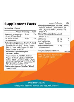 PURE ESSENCE LABS Realzymes™ Omnivore Digestive Enzymes Supplement With Probiotics For Better Digestion Natural Support For Relief Of Bloating Gas Belching Diarrhea Constipation Ibs Etc. 90 Caps  - Image 5