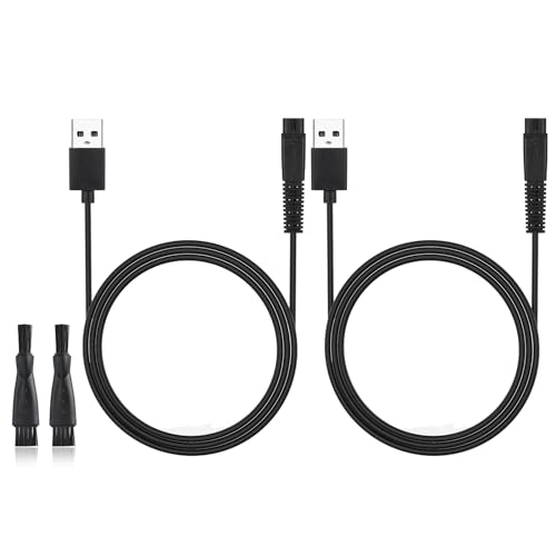Smays Charger Cord Compatible with Head Shaver Replacement Charging Cable 2Pack - Image 1