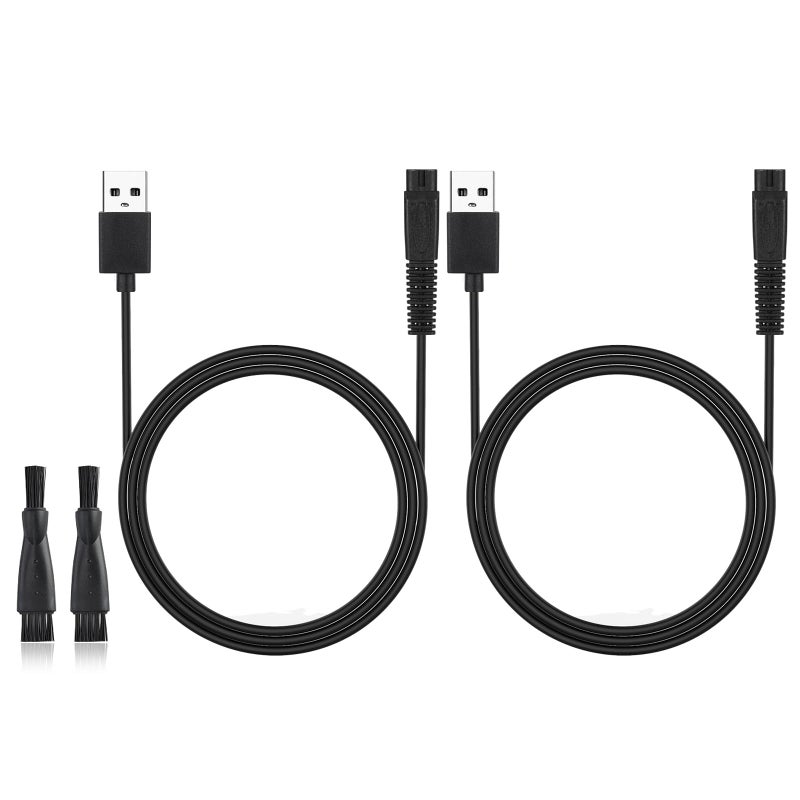 Smays Charger Cord Compatible with Head Shaver Replacement Charging Cable 2Pack - Image 3