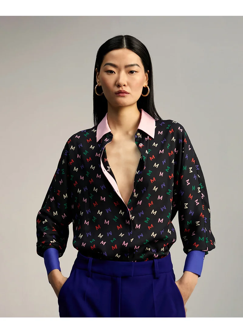 Lola Casademunt Monogram print shirt
