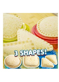 Excefore Sandwich Sealer and Cutter, Cut and Seal, Decruster Sandwich Maker, Sandwich Cutters for Kids, Great for Lunchbox and Bento Box, Boys and Girls Kids Lunch  - Image 4