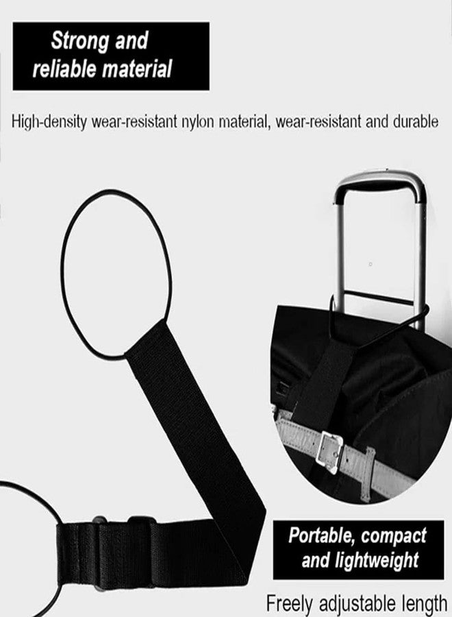 Clickswift® Luggage Straps for Suitcases, Heavy Duty Adjustable Luggage Straps, Elastic Fixed Hanging Strap, Portable Packing Straps for Travelling Camping Hiking - 1pcs (Random) - Image 3