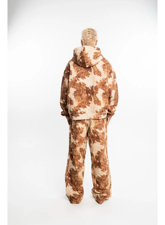 Another Cotton Lab Graphic Printed Zip Hoodie