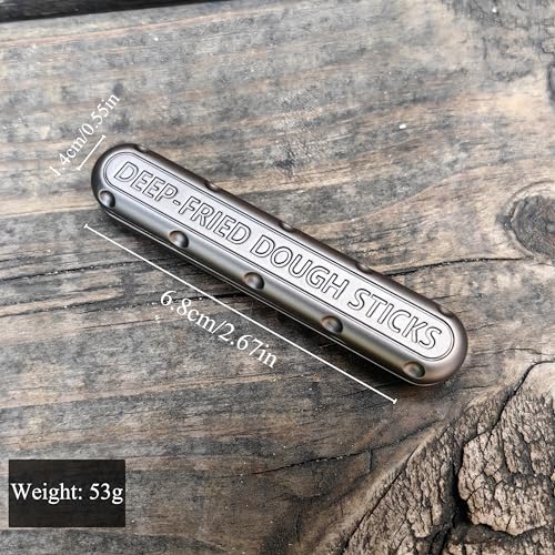 T-Conceal EDC Fidget Slider Fidget Toy Adult Stress Relief Metal Rotation Push Pull ADHD Recreational Fidget Toy Tactile Coin Fritter - Image 2